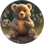 Unidragon Wood Puzzle - Bubblezz - Bear