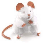 Folkmanis Puppets Puppet - White Mouse