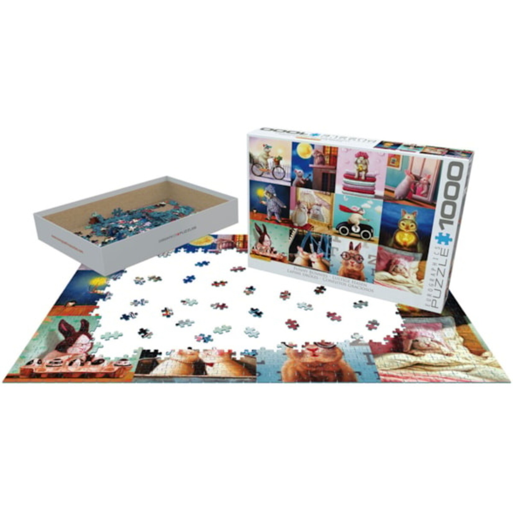 Puzzle - Funny Bunnies