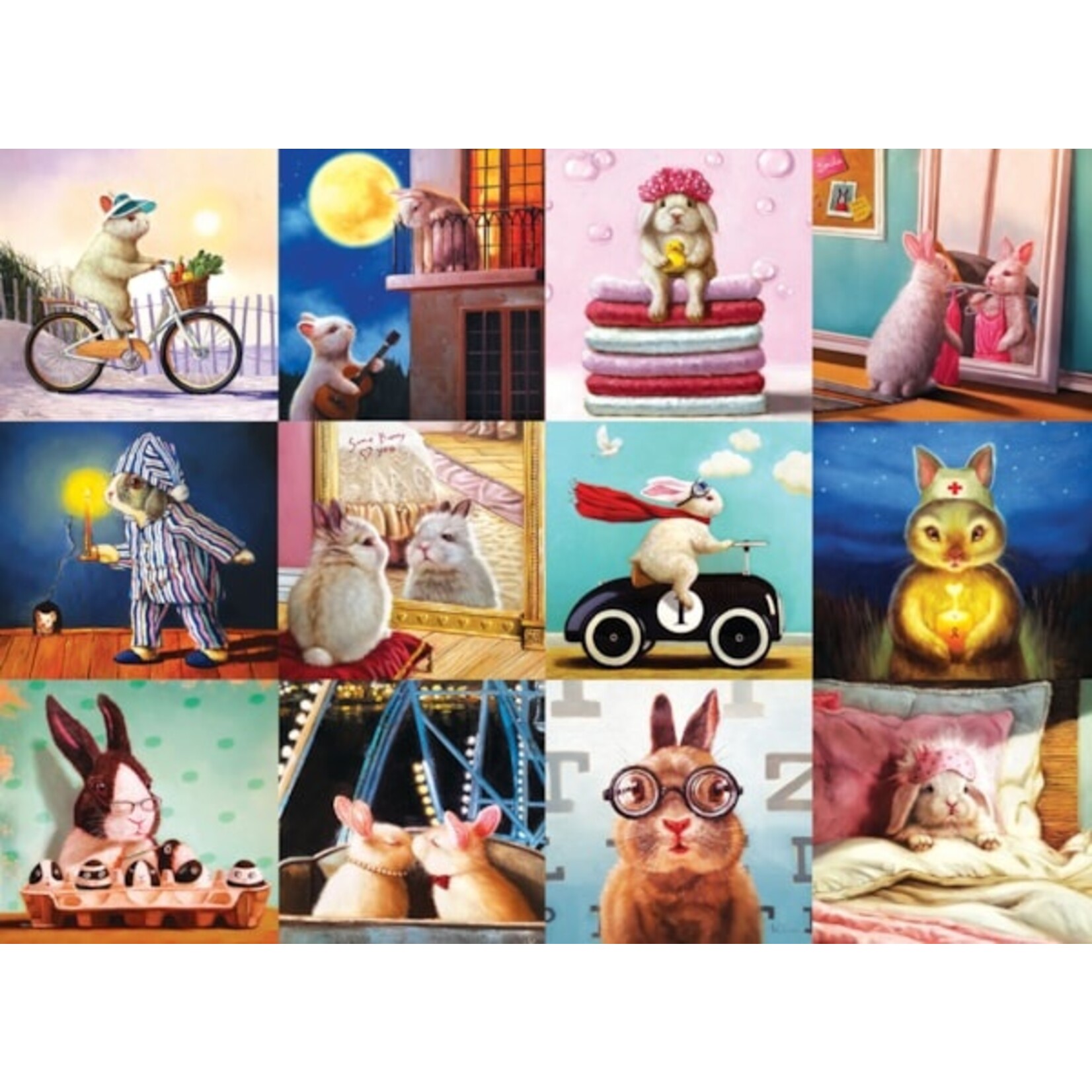 Puzzle - Funny Bunnies