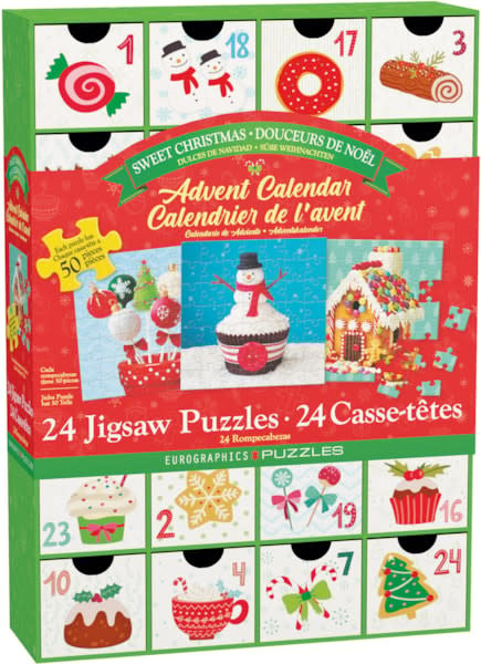 Advent Calendar Puzzles - Sweet Christmas