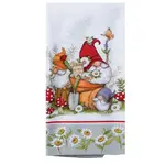 Kay Dee Tea Towel - Garden Daisy Border