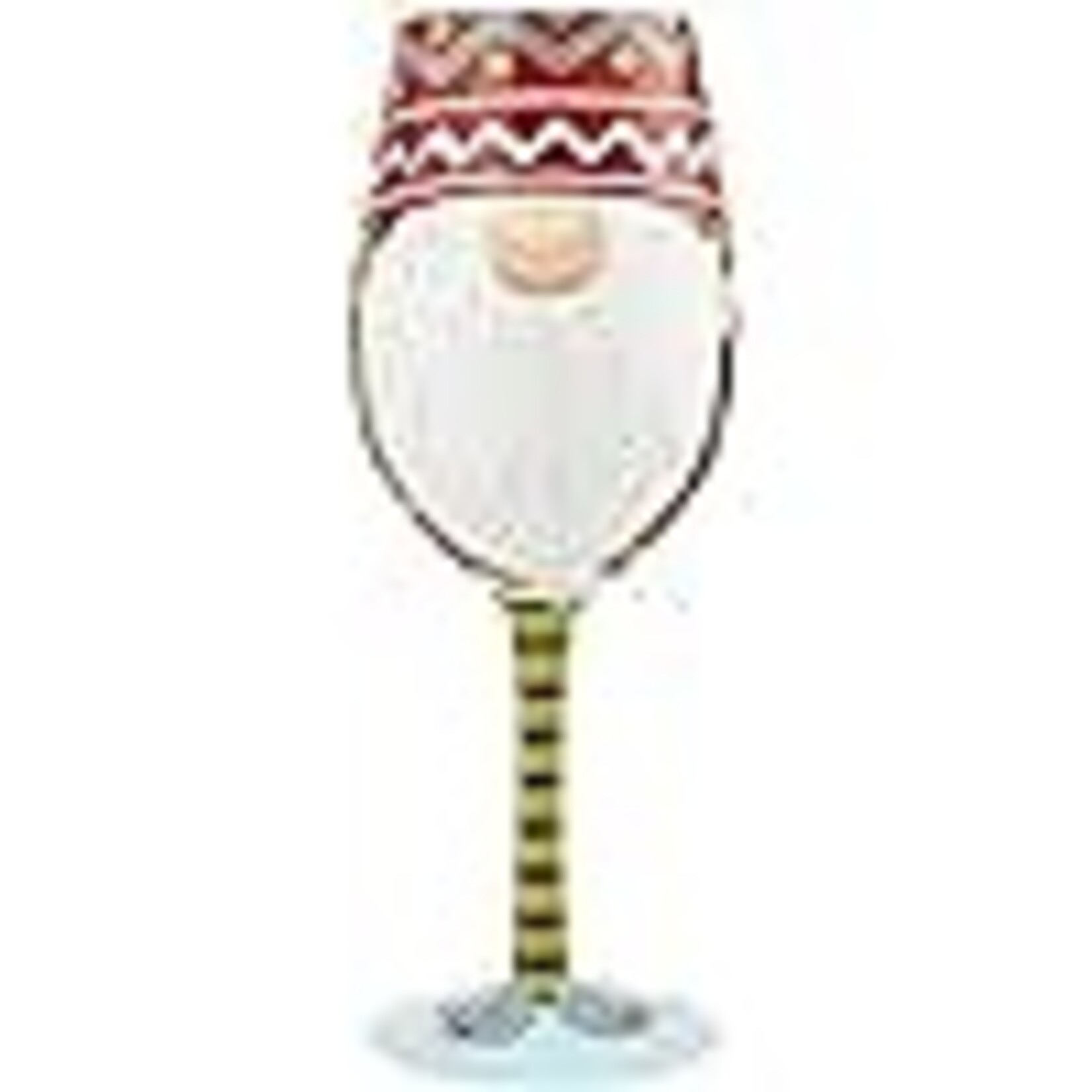 Lolita Wine Glass - Gnome for the Holidays