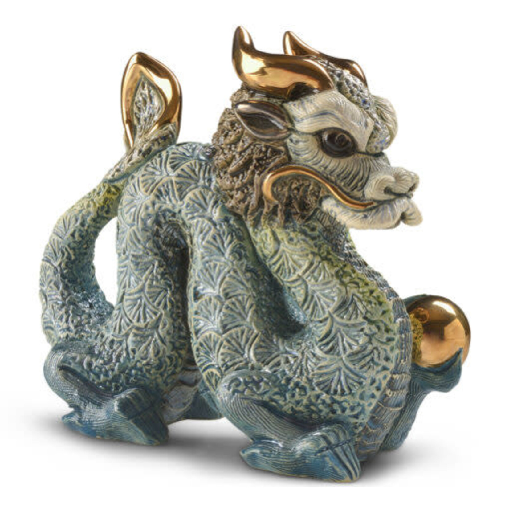 DeRosa Blue Chinese Dragon