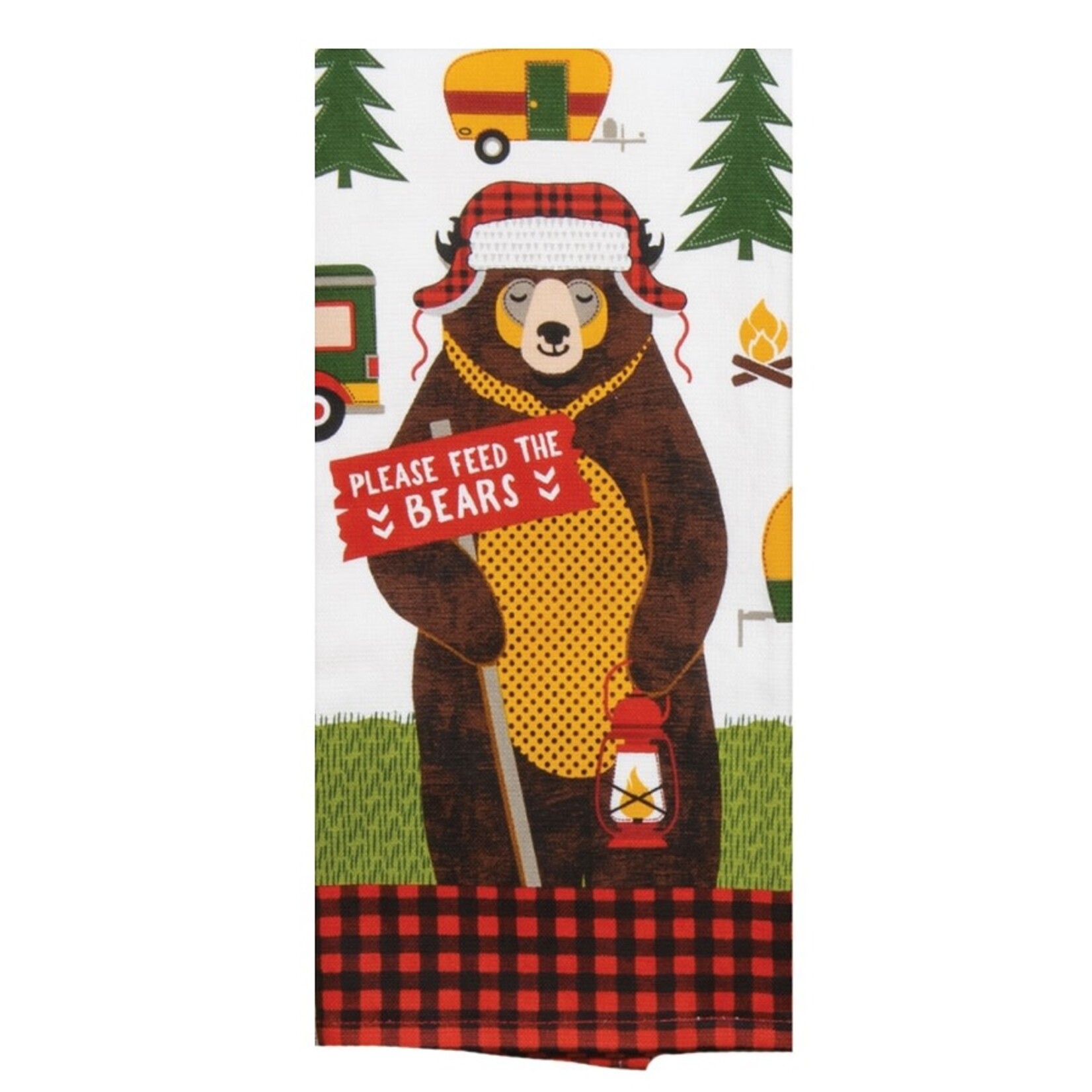 Kay Dee Tea Towel - Feed the Bears