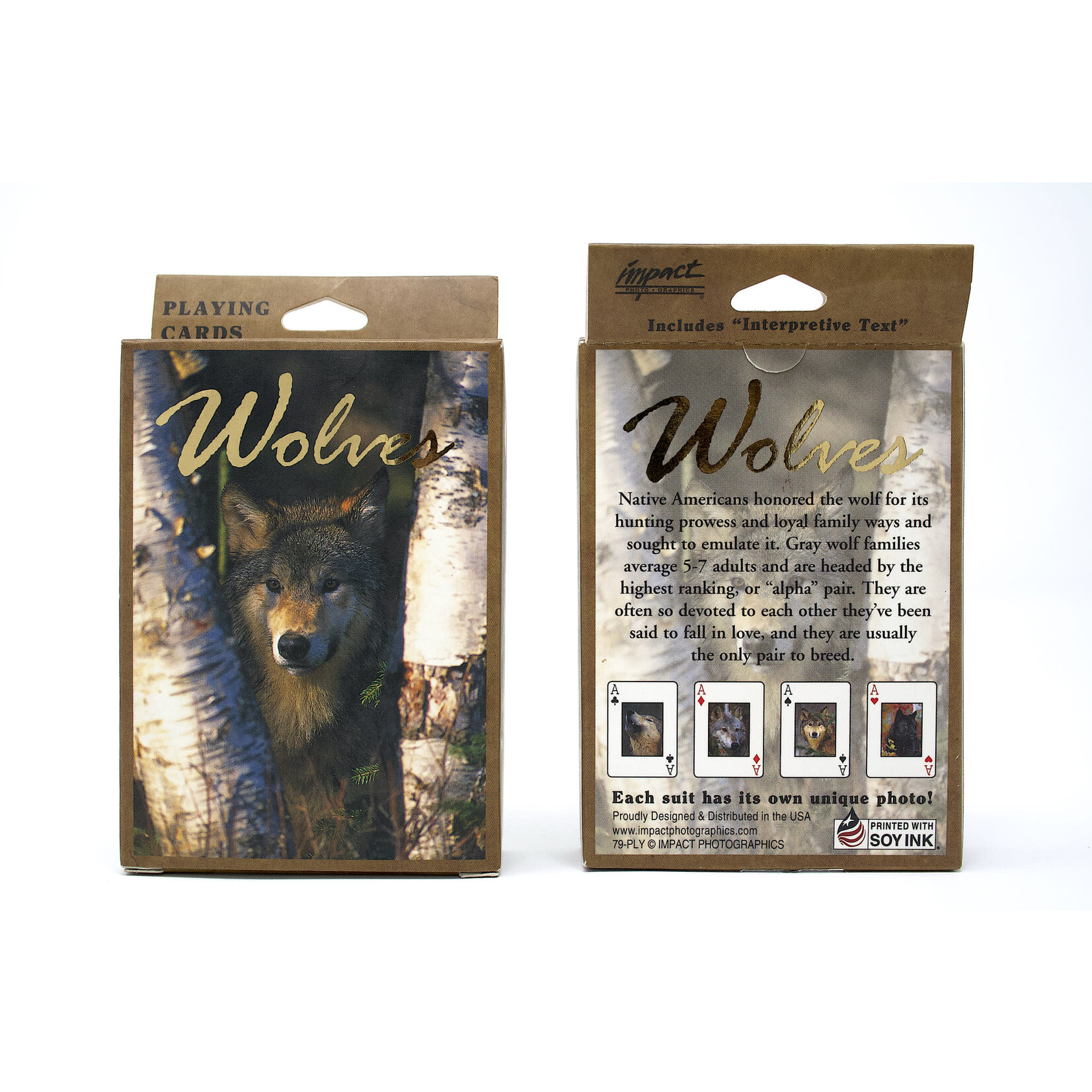 Playing Cards - Wolves