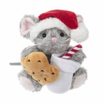 Ganz Plush 6" Little Christmas Mouse