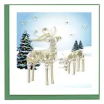 Quilling Card Quilling Card - Snowy Reindeer