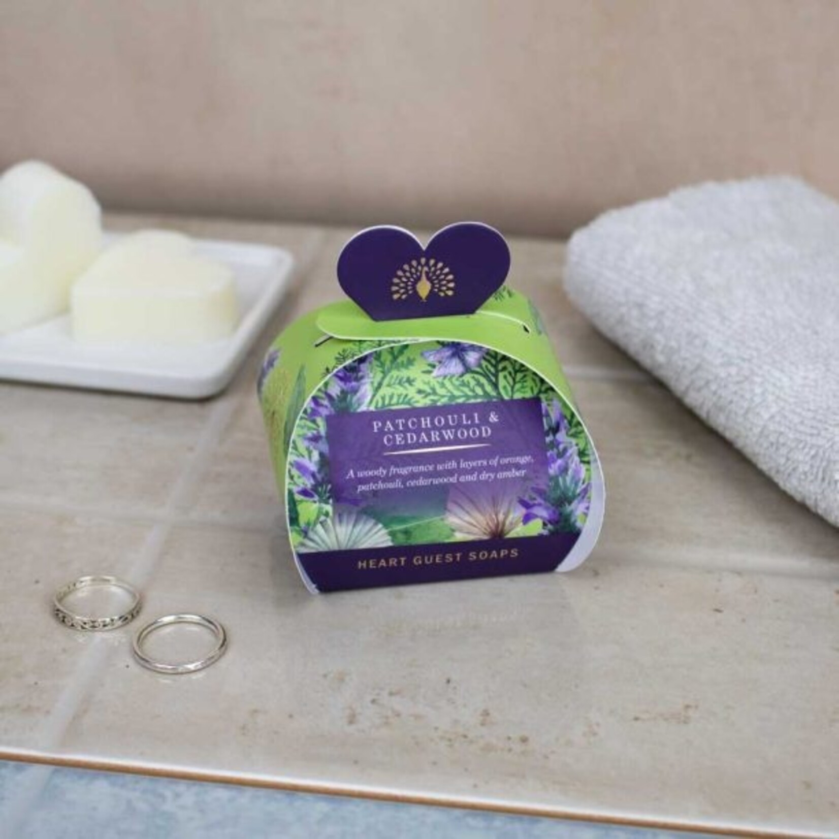 The English Soap Company Luxury Soap - Patchouli & Cedarwood