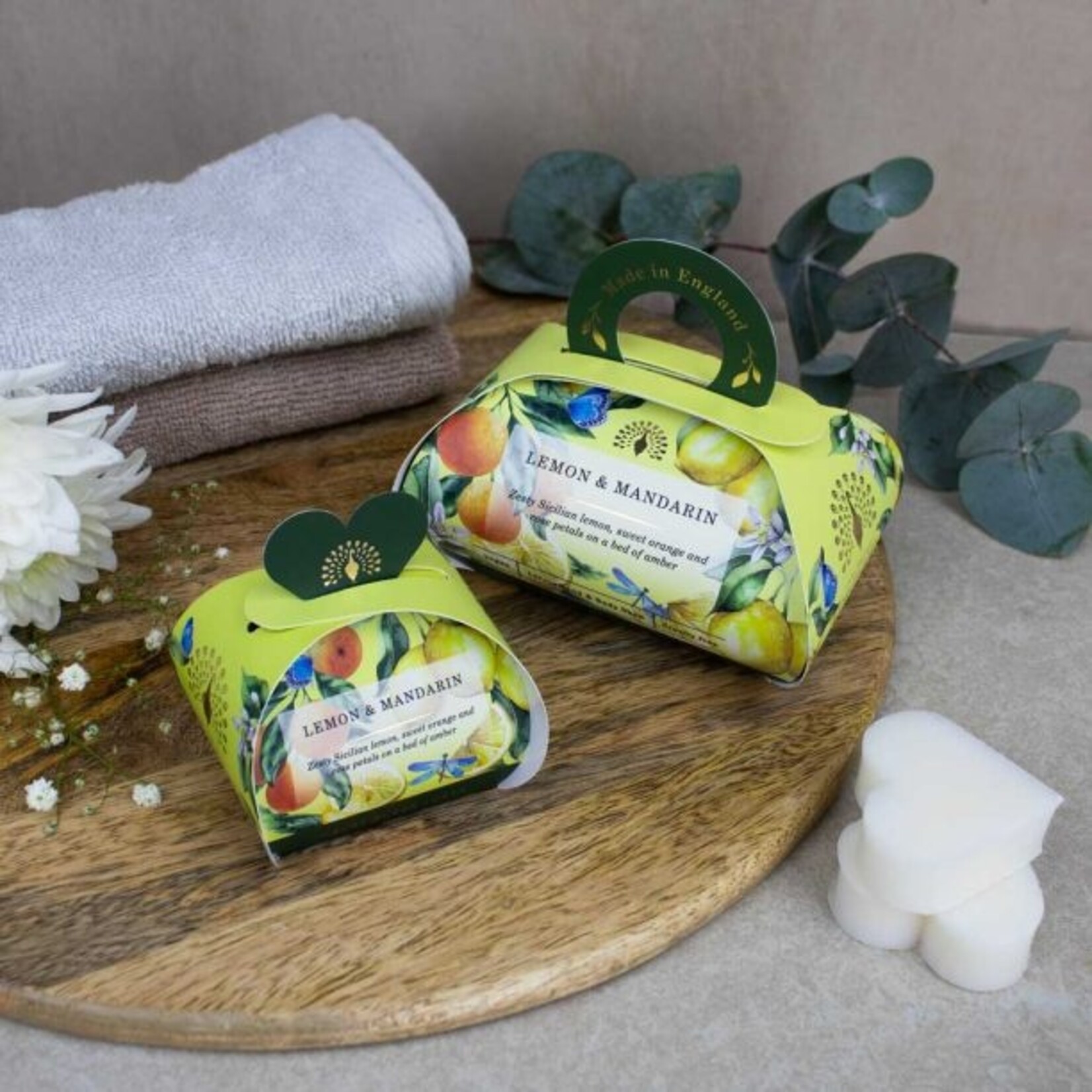 The English Soap Company Luxury Soap - Lemon & Mandarin
