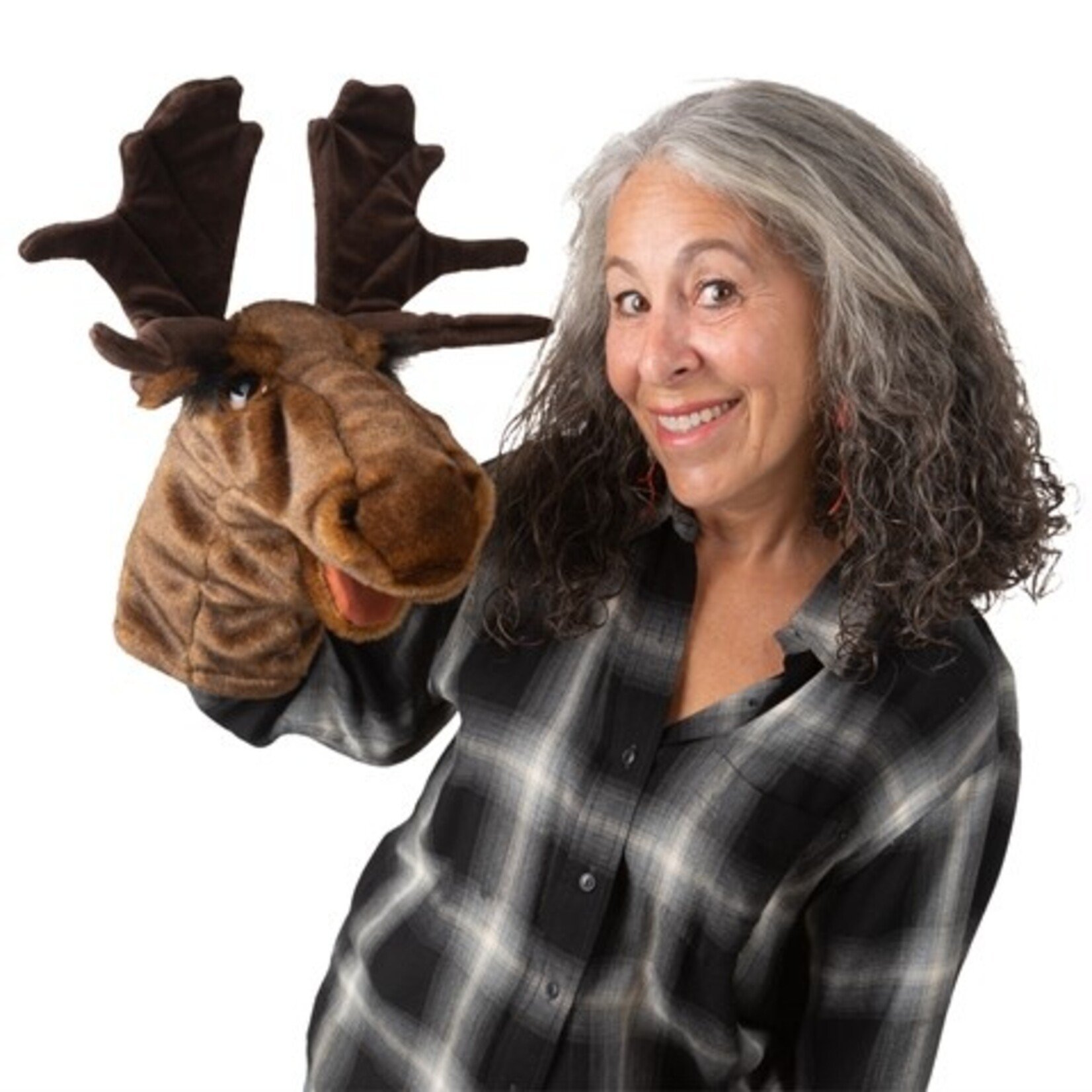 Folkmanis Puppets Stage Puppet - Moose