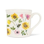 Abbott Flared Mug - Sunflowers & Bees