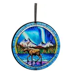 D'ears Acrylic Window Ornament - Moose Art