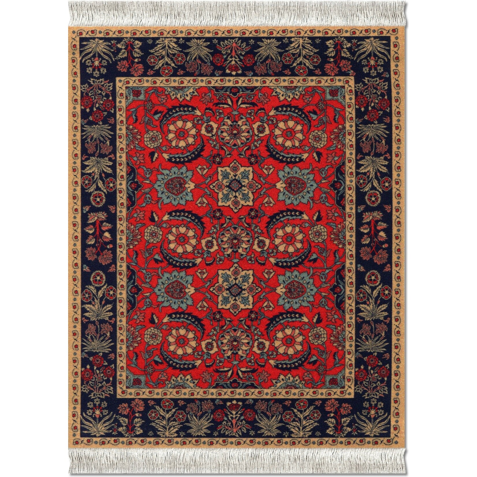 Mouse Rug Pashmina Flowers -