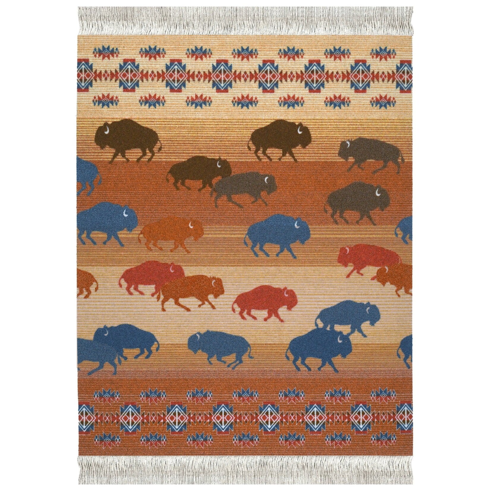 Mouse Rug Prairie Rush Hour -