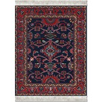 Mouse Rug Deep Blue Bergamo -
