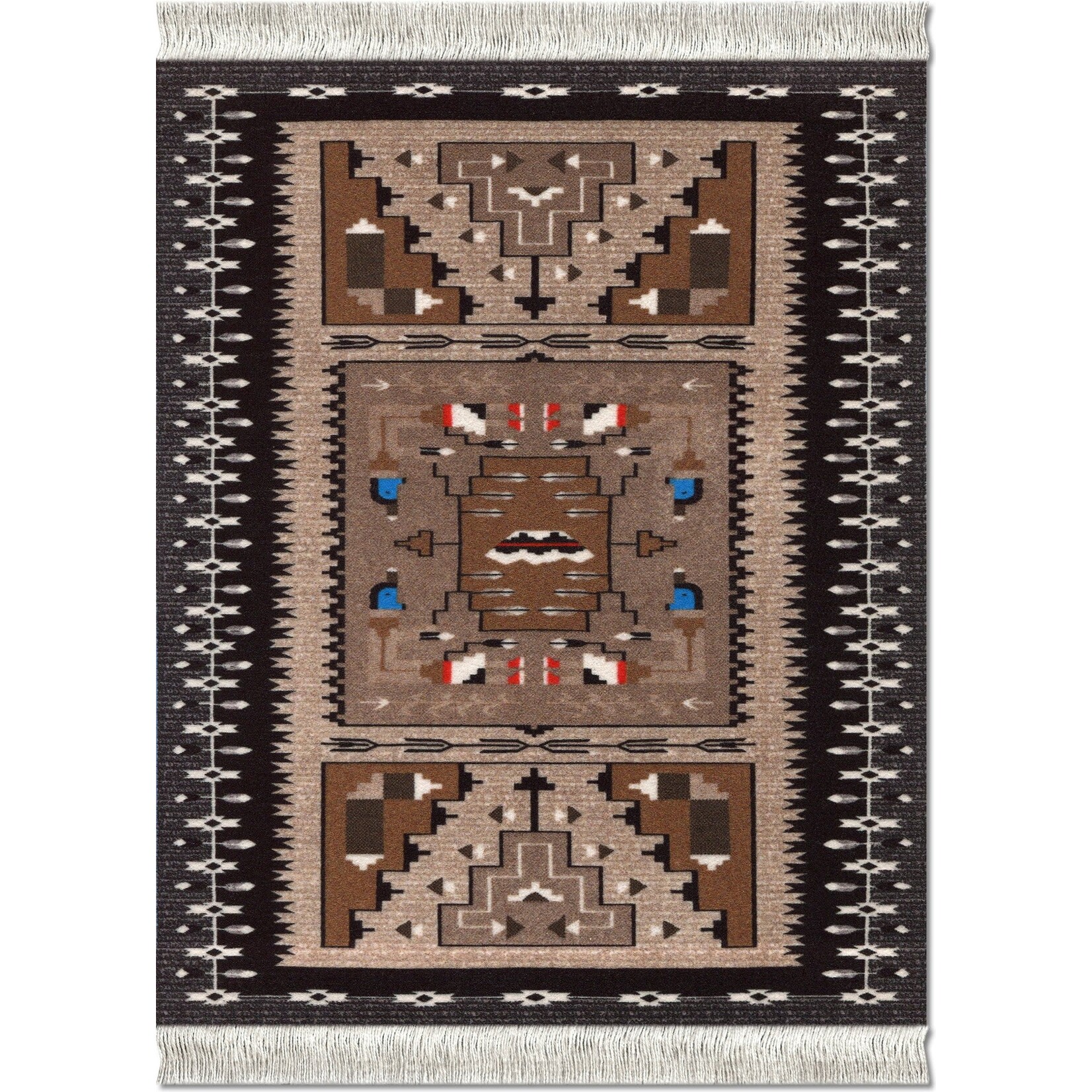 Mouse Rug Bessie Barber Navajo -
