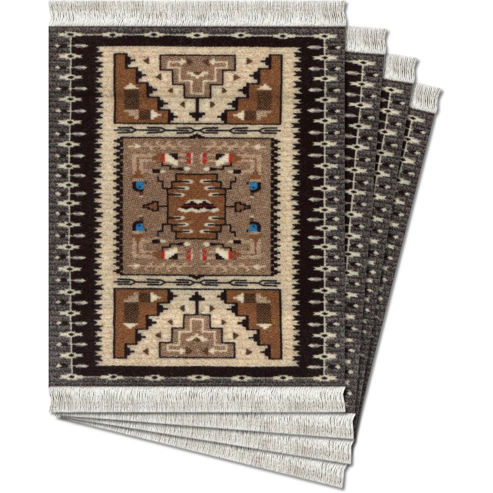 Mouse Rug Bessie Barber Navajo -