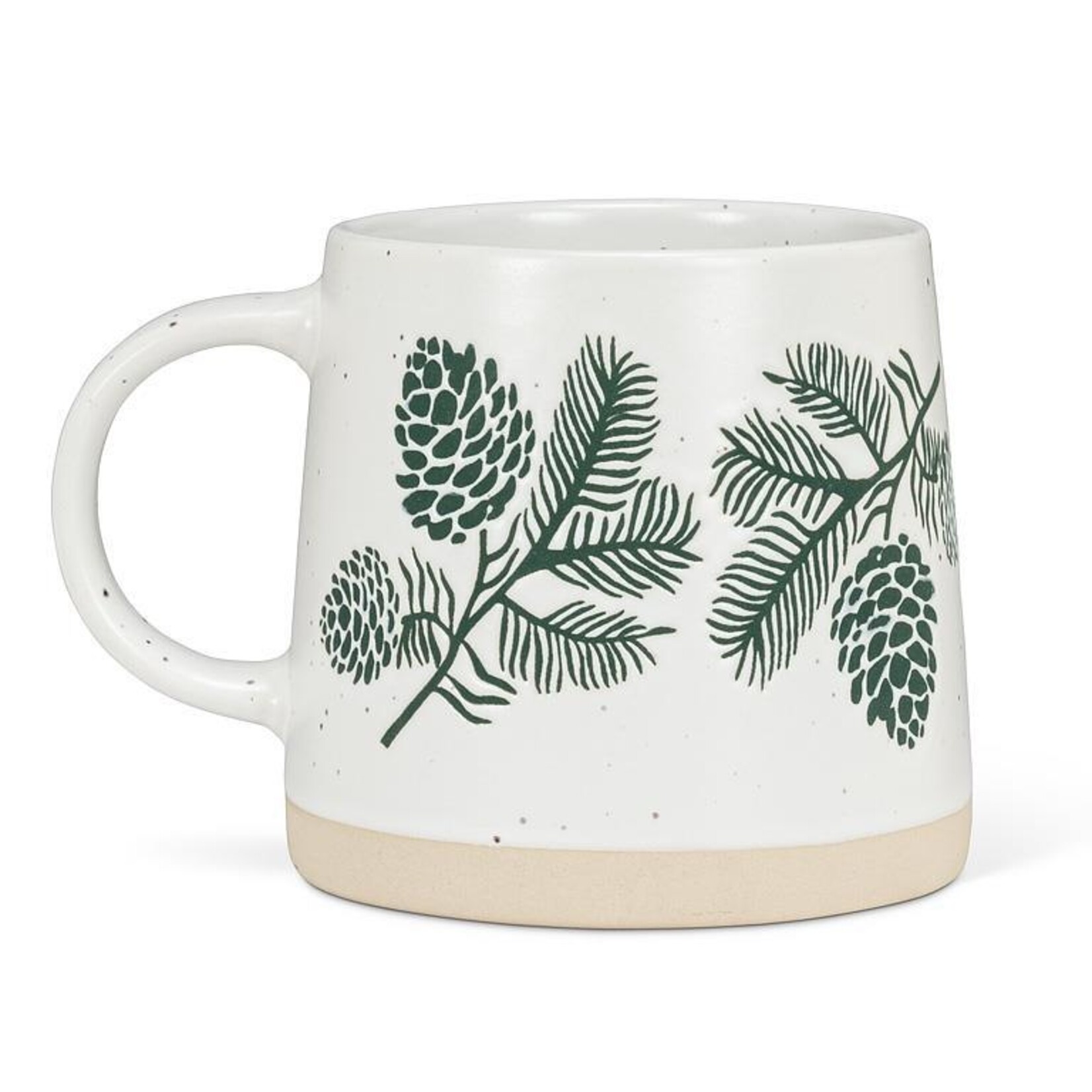 Abbott Mug - Wide Base - Pinecones