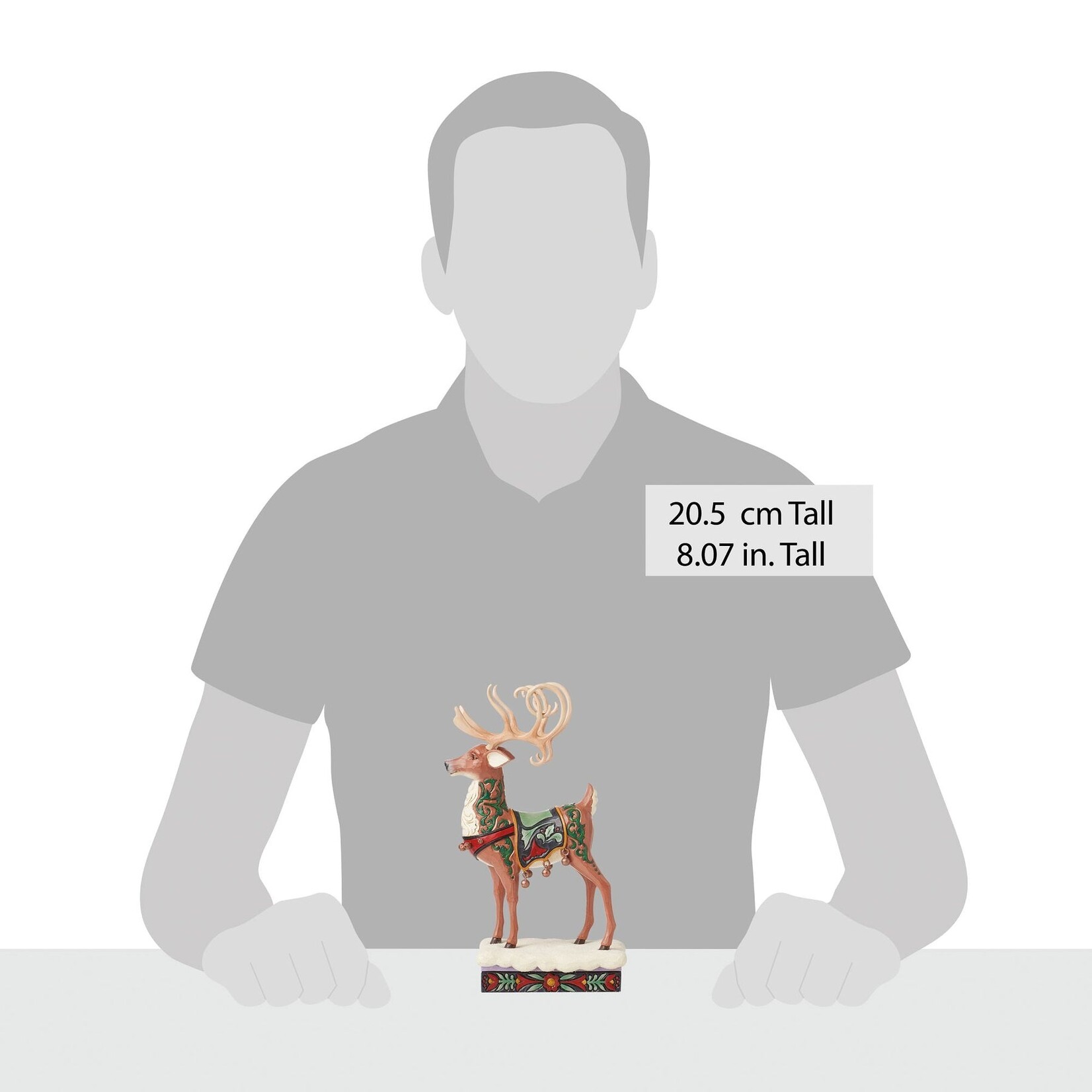 Jim Shore JS Fig - Christmas is the Deer-est