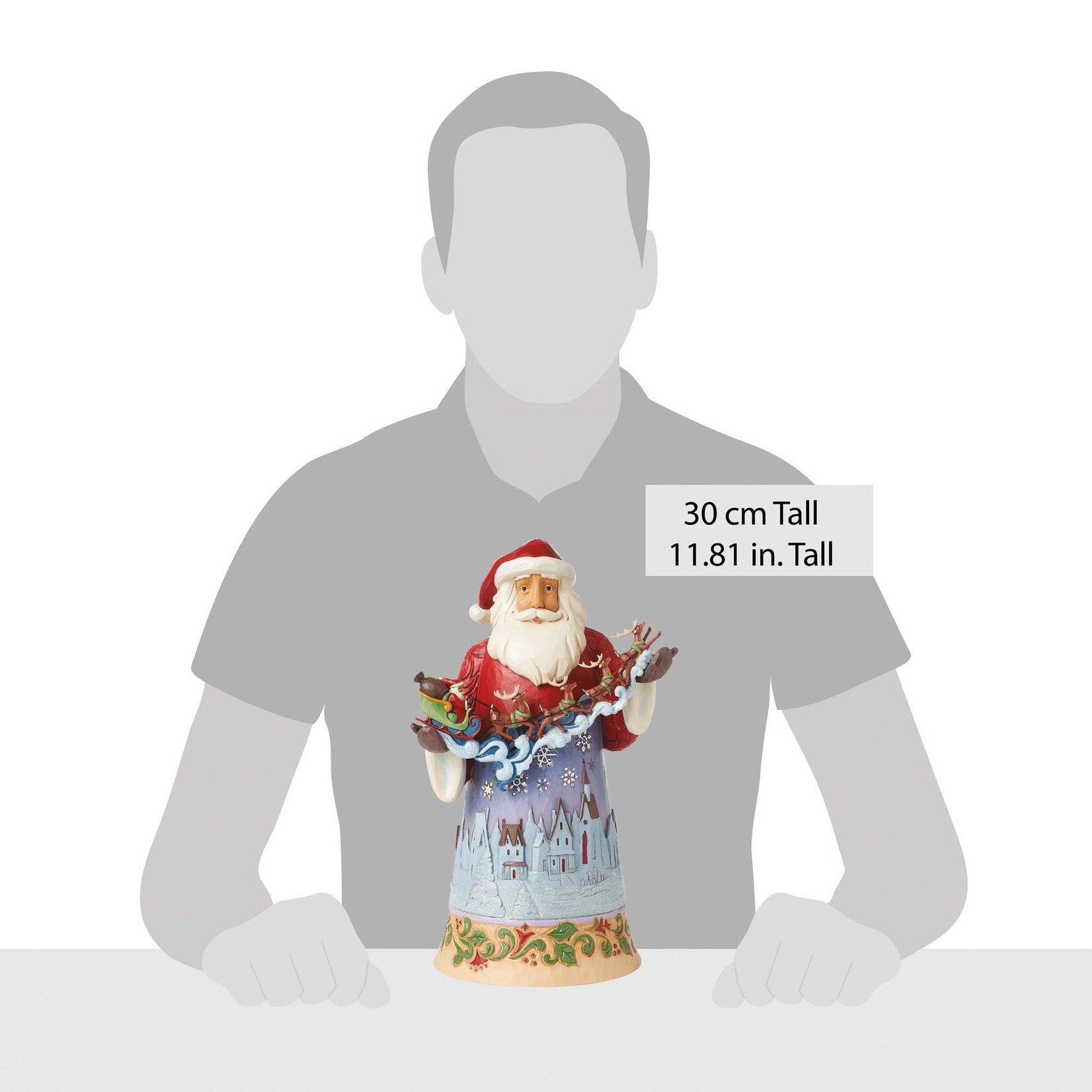Jim Shore JS Fig - Midnight Christmas Sky