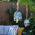 Kitras Art Glass Bell - The Elements -