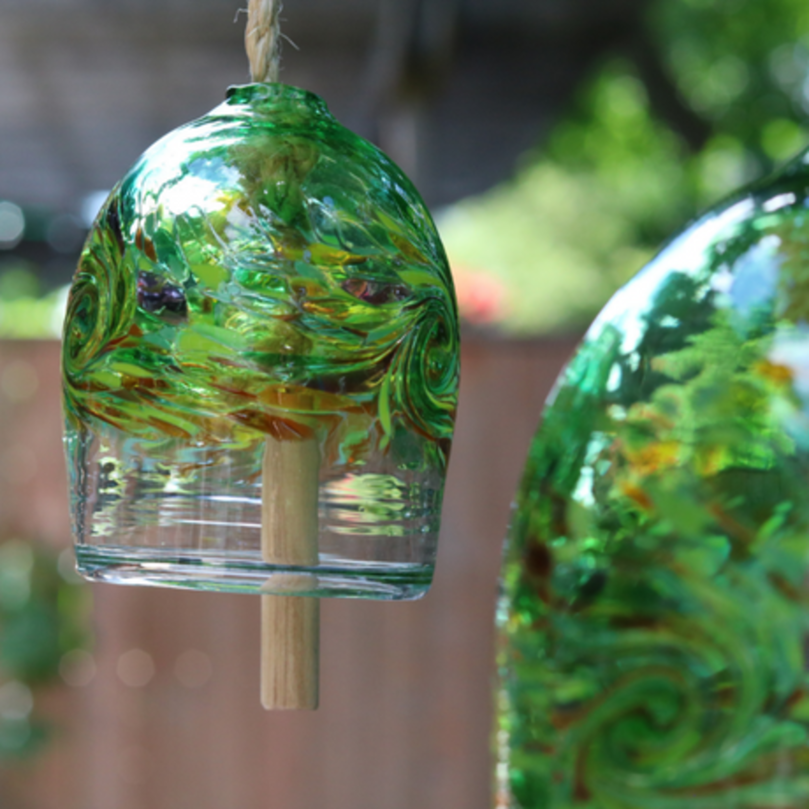 Kitras Art Glass Bell - The Elements -