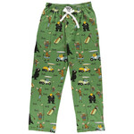 Lazy One PJ Pant - Golf Green -
