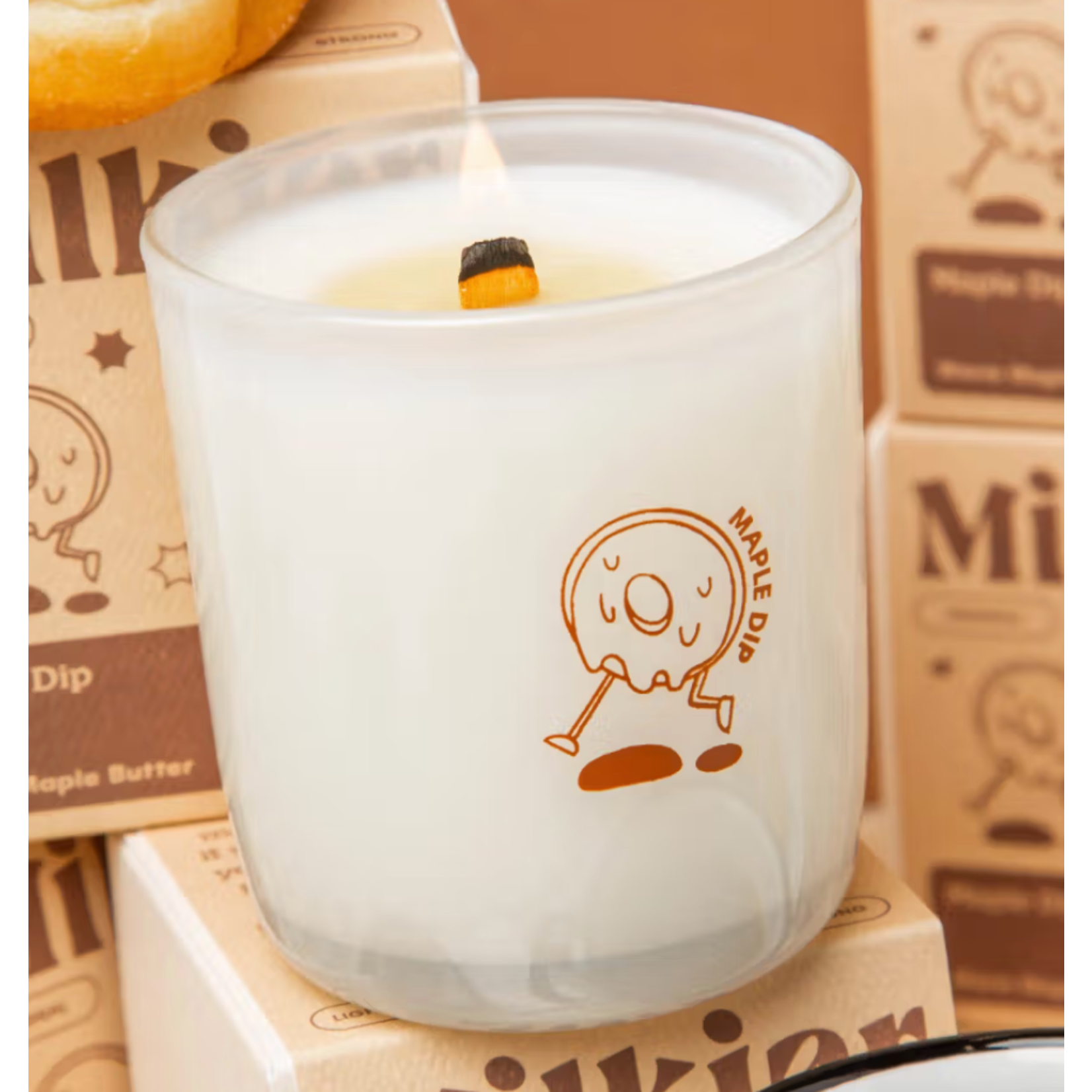 Milk Jar Candle Co Candle - Maple Dip (Warm Maple Butter)