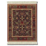 Mouse Rug Rosette Palmette -