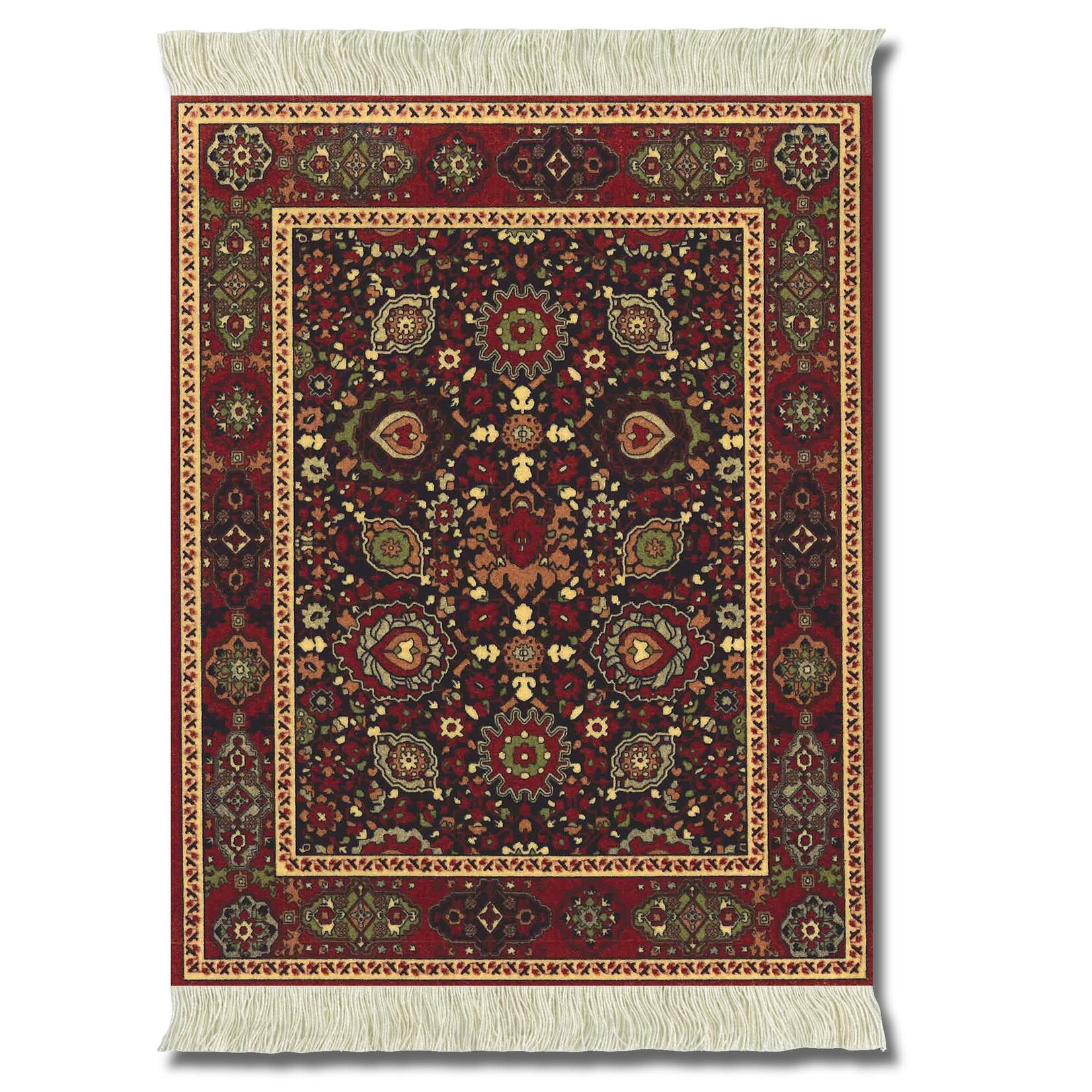 Mouse Rug Rosette Palmette -