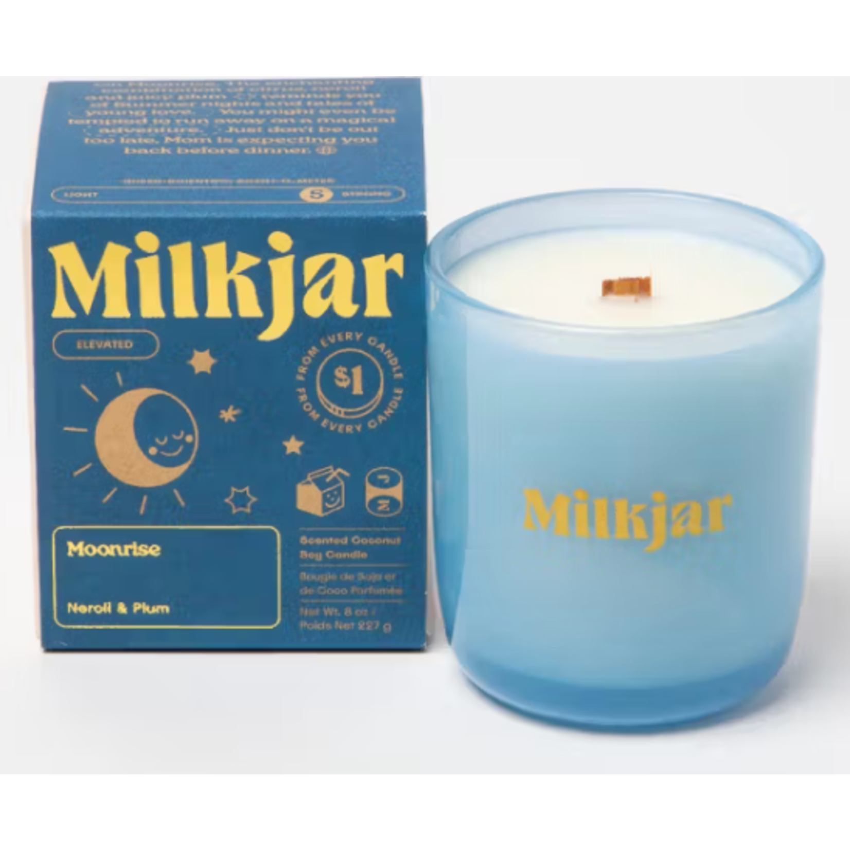 Milk Jar Candle Co Candle - Moonrise (Neroli & Plum)
