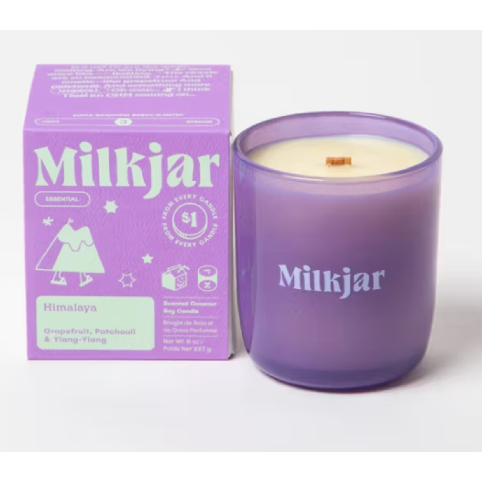 Milk Jar Candle Co Candle - Himalaya (Grapefruit, Patchouli & Ylang-Ylang)