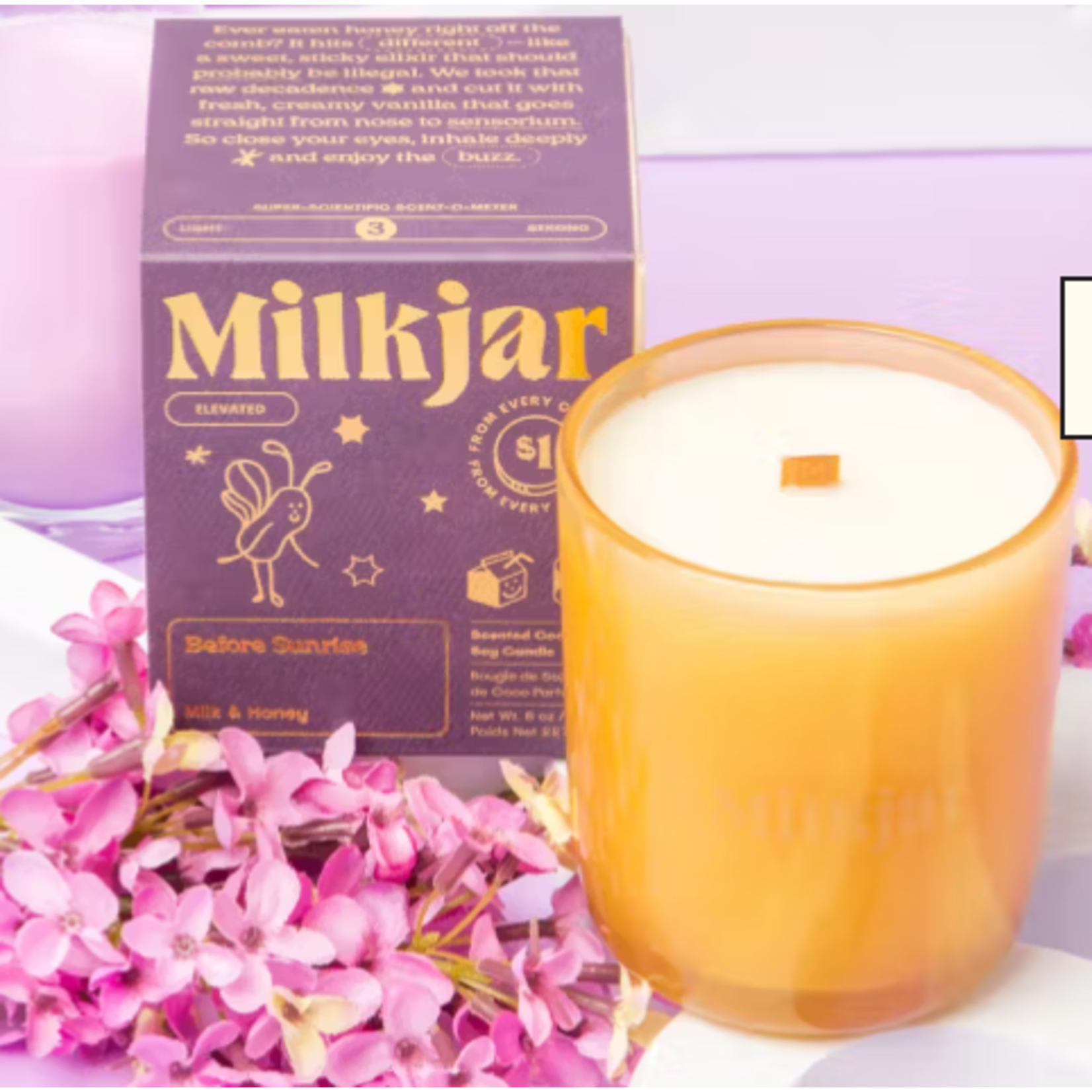 Milk Jar Candle Co Candle - Before Sunrise (Milk & Honey)