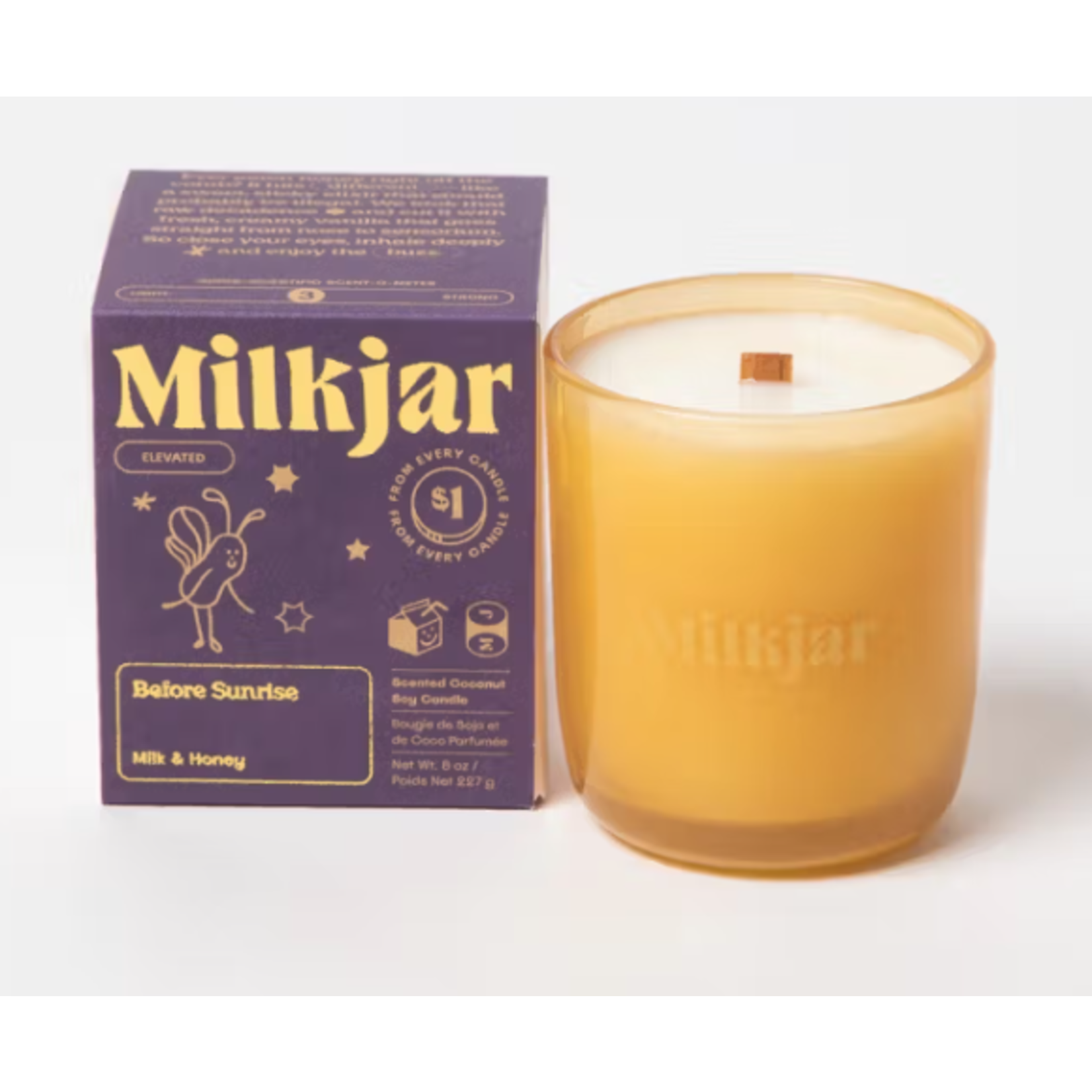 Milk Jar Candle Co Candle - Before Sunrise (Milk & Honey)