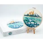 Anna Angiel Embroidery Kit - Abraham Lake