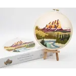 Anna Angiel Embroidery Kit - Castle Mountain