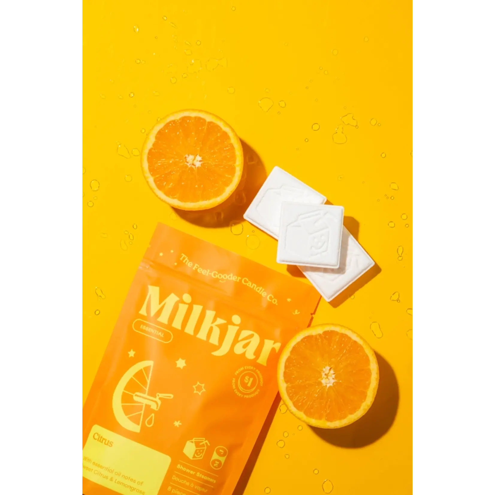 Milk Jar Candle Co Shower Steamers - Citrus