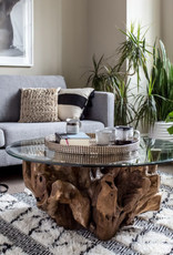 Style In Form Coffee Table SIF Natura Root ( add glass ) 48"