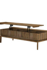 LH Imports LH West Coffee Table Storage
