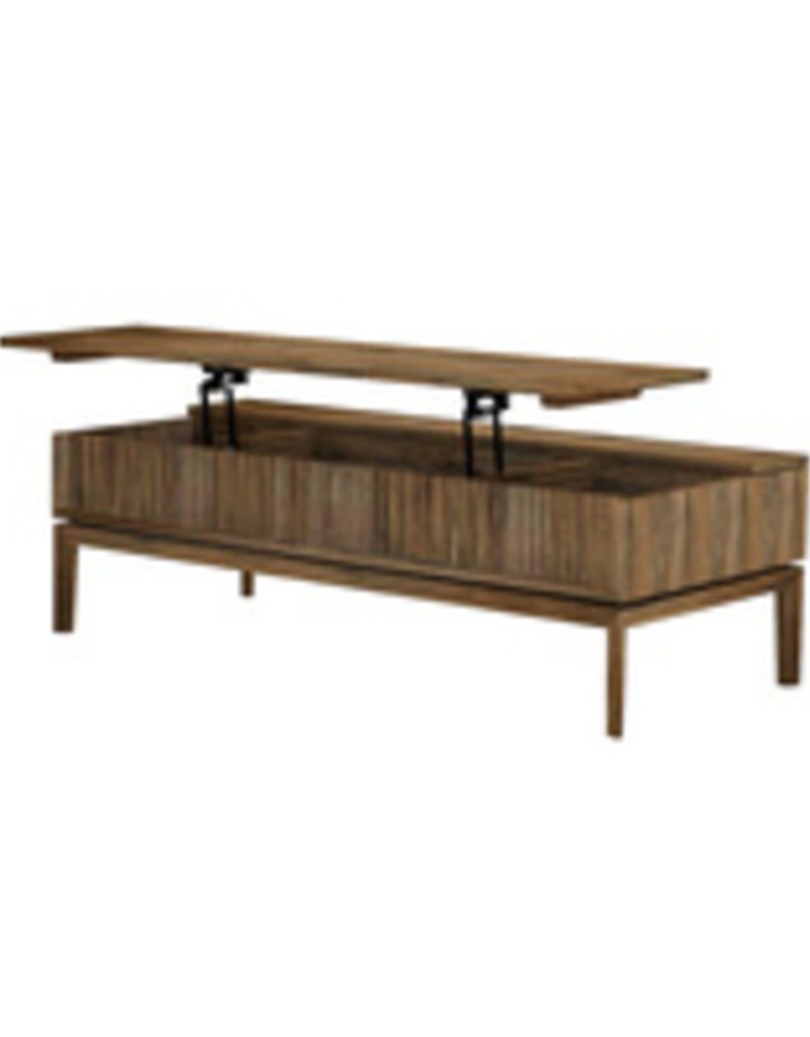 LH Imports LH West Coffee Table Storage
