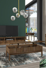LH Imports LH West Coffee Table Storage