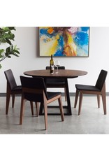 Moes Home Collection Moes Deco Dining Chair Ebony PVC BC-1016-48