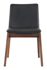 Moes Home Collection Moes Deco Dining Chair Ebony PVC BC-1016-48