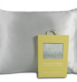 Alamode Home Pillow Case Silk RJS King Silver ( Single )