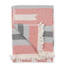 Pokoloko Turkish Towel Pokoloko Ribbon Red TTRIB1