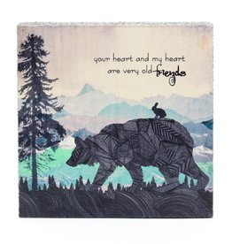 Cedar Mountain Cedar Mountain Art Block Your heart My Heart LF6021