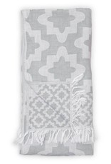 Pokoloko Turkish Towel Pokoloko Palace Grey TTPA5