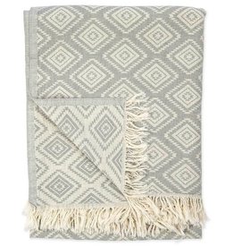 Pokoloko Turkish Towel Pokoloko Pyramid Light Grey TTPE2