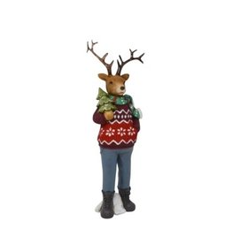 Nostalgia Xmas Nostalgia Deer Hipster Boy 815-008